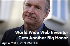 Another Big Honor for the Inventor of the World Wide Web