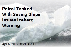 Swarm of Icebergs Threatens Ships Where Titanic Went Down