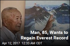 Man, 85, Wants to Regain Everest Record