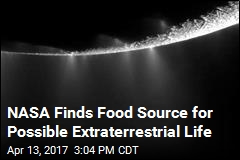 NASA Finds Food Source for Possible Extraterrestrial Life