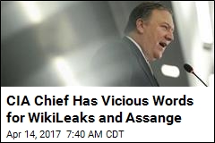 CIA Chief Blasts WikiLeaks as a &#39;Hostile Intelligence Service&#39;