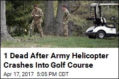 1 Dead After Army Helicopter Crashes Into Md. Golf Course