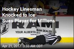 Hockey Linesman Sues Player Over Hit