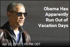 Obama Is Coming Back From Vacation