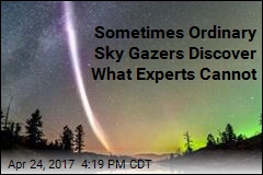Looking for Auroras, Sky Gazers Spot New Light