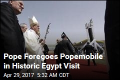 Pope Celebrates Open-Air Mass in Egypt