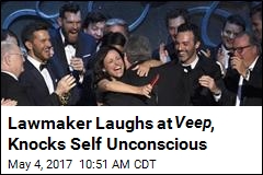 Lawmaker Laughs at Veep , Knocks Self Unconscious