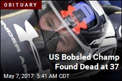US Bobsled Champ Found Dead at 37