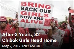 After 3 Years, 82 Chibok Girls Head Home