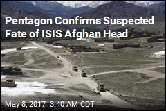 Pentagon: Raid Killed Afghan ISIS Leader