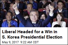 After Decade, Next S. Korean President Looks to Be a Liberal