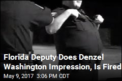 Florida Deputy Does Denzel Washington Impression, Is Fired