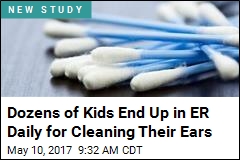 Cotton Swabs Send 34 Kids to the ER Each Day
