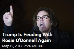 Trump Trolls Rosie O&#39;Donnell on Twitter