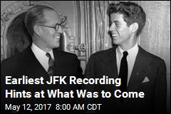 This Might Be Earliest Recording of JFK