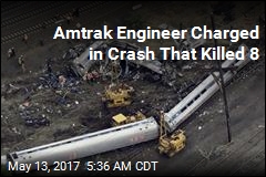 Amtrak Engineer Charged in Crash That Killed 8