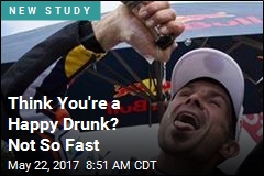 Think You&#39;re a Happy Drunk? Not So Fast