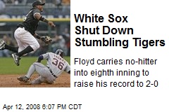 White Sox Shut Down Stumbling Tigers