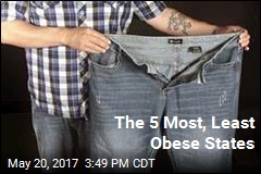 The 5 Most, Least Obese States