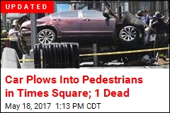 1 Killed as Car Mows Down Times Square Pedestrians