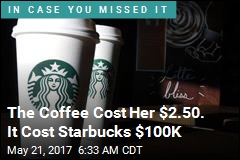 Starbucks Must Spill $100K in Hot-Coffee Suit