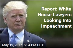 White House Lawyers Consult Impeachment Experts: Report