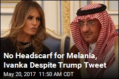Melania, Ivanka Forgo Headscarf Despite Trump Tweet