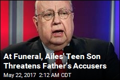 Ailes&#39; Teen Son Threatens to &#39;Come After&#39; Father&#39;s Accusers