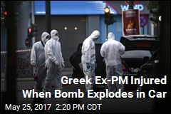 Greek Ex-PM Injured When Bomb Explodes in Car