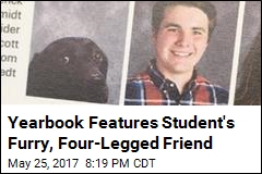 Student&#39;s Service Dog Gets Own Headshot in Yearbook