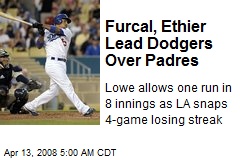 Furcal, Ethier Lead Dodgers Over Padres