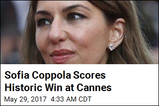 Coppola Is 1st Female Director to Win at Cannes in 56 Years