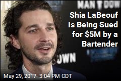 Shia LaBeouf Sued After Bartender Incident