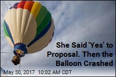 Balloon Proposal Ends With a Bang