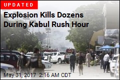 Massive Blast Shakes Kabul&#39;s Diplomatic Area