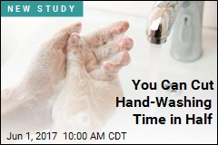 You Can Cut Hand-Washing Time in Half