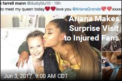 Ariana Thrills Fans With Hospital Stop