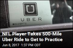 NFL Player Takes 500-Mile Uber Ride to Get to Practice