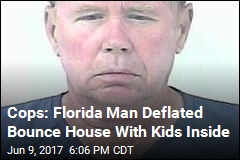 Cops: Florida Man Deflated Bounce House With Kids Inside