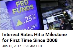 Interest Rates Hit a Milestone for First Time Since 2008