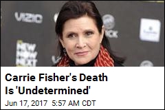 Carrie Fisher Died of Sleep Apnea, Other Causes