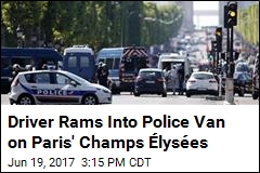 Driver Rams Into Paris Police Van in Possible Terror Attack