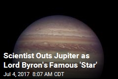 Lord Byron&#39;s &#39;Single Star&#39; Was Probably Jupiter