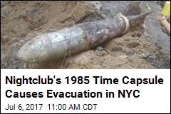 Nightclub&#39;s 1985 Time Capsule Causes Evacuation in NYC