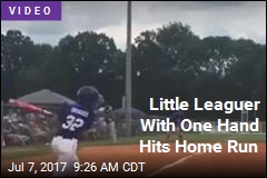 Little Leaguer With One Hand Hits Home Run