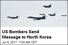 US Bombers Fly Over Korean Peninsula