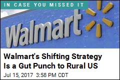 For Rural Towns, Losing Walmart Can Be a Disaster