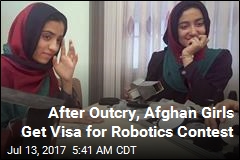 Afghan Girls Finally Granted Visa for Robotics Contest
