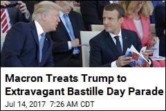 Trump, Macron Take in Elaborate Bastille Day Parade