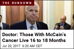 McCain &#39;Has Rough Journey Ahead of Him&#39;